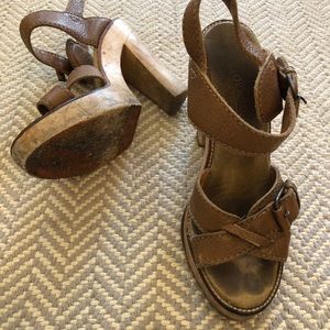 Chloe look alike sandals